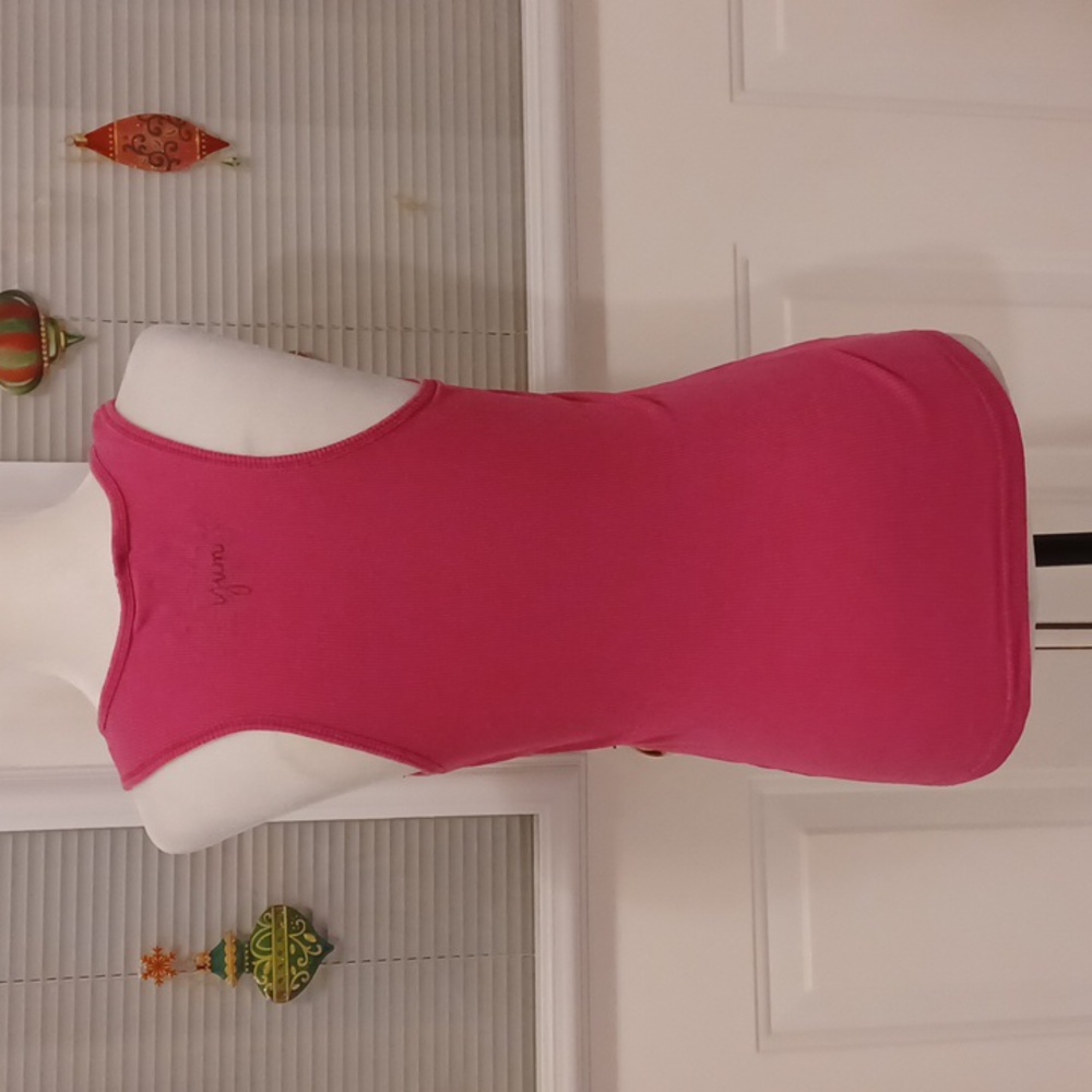 Free Add-on Pink Ribbed "Delicious" Tank Top - Size Small - Picture 4 of 7